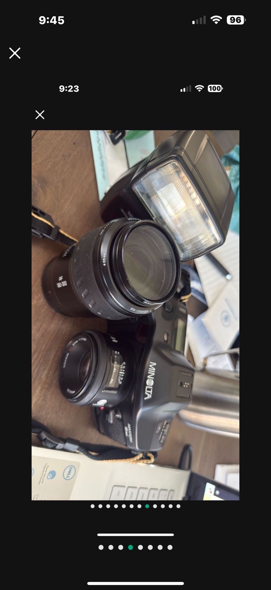 Minolta Maximum 9Xi  W/ 2 lens this and flashlight
