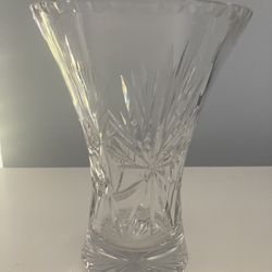 Crystal Flower Vase - Pickup Only