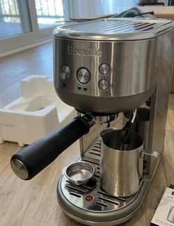 Brand New Breville Bambino Plus (Stainless Steel) - Unused, No Tamper