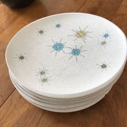 Franciscan Starburst Atomic Dishes