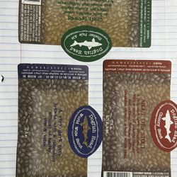 Vintage Dogfish Head Bottle Label 