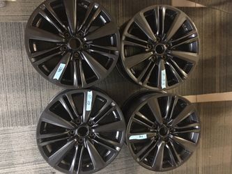 Wheels And Rims Oem black chrome