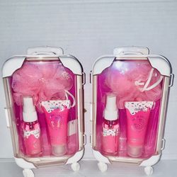 Sugar Cookie Bath Set Portable Luggage Box (Count 2