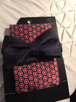 Bow Tie & Handkerchief set