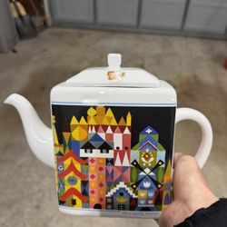 Disney it’s a small world tea pot