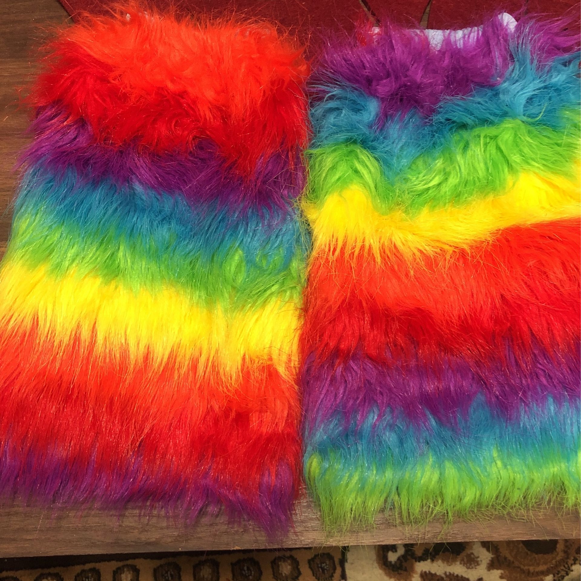 Rainbow leg warmers (kids)