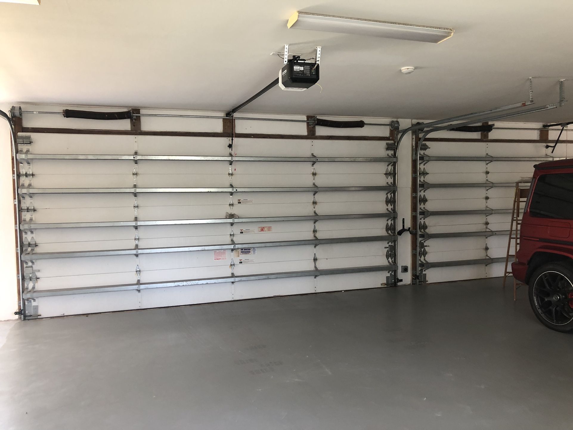 Garage Door Opener Replace And Adjustment