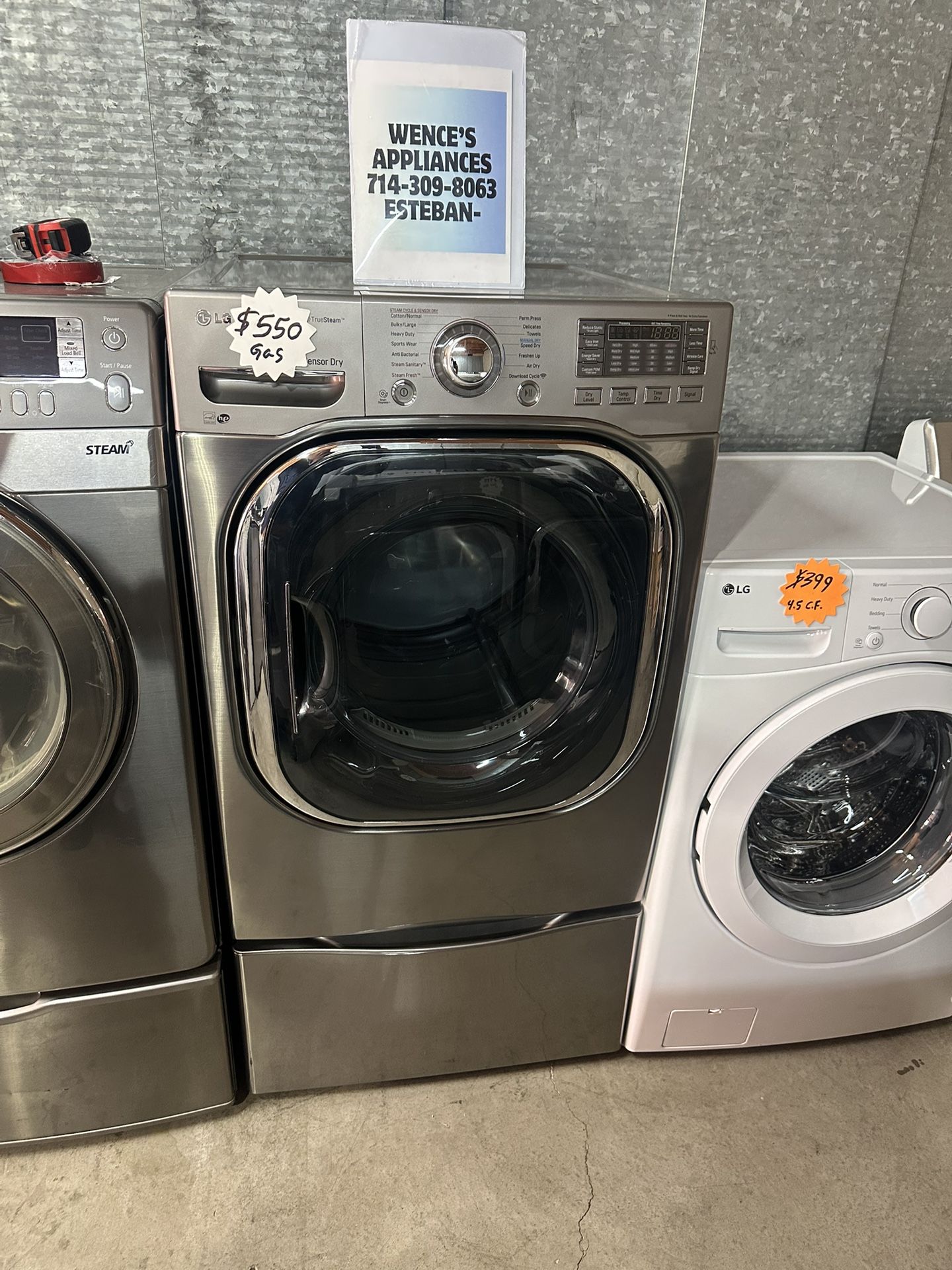 LG Gas Dryer 