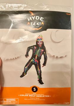 NEW Kids Skeleton Costume