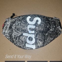 SUPREME WATERPROOF REFLECTIVE SPECKLED WAIST BAG