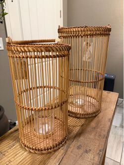 Boho style lanterns
