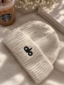 Alo Yoga Knit Beanie Hat Cream