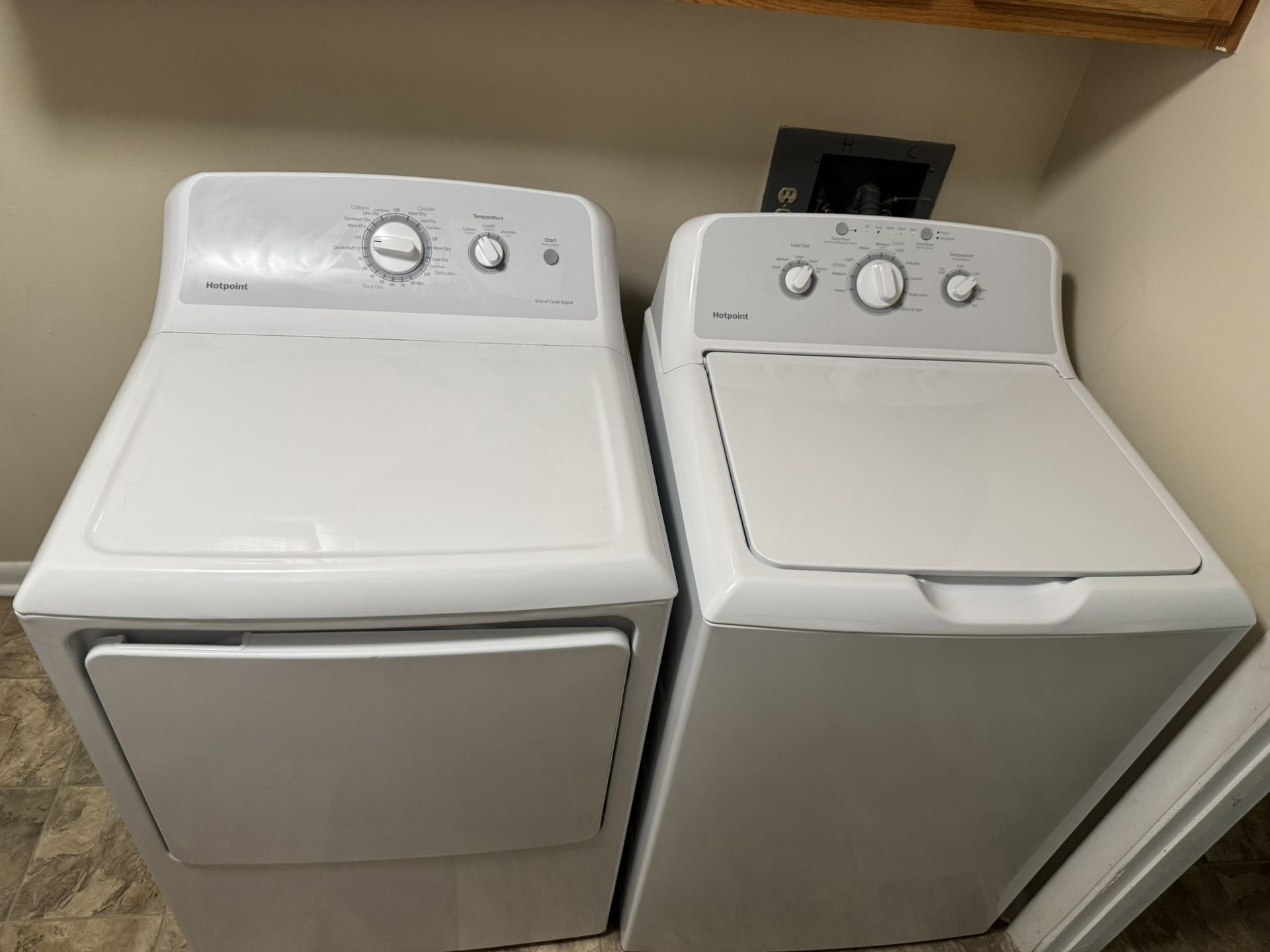 Washer and dryer