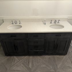 Double Sink Bathroom Vanity