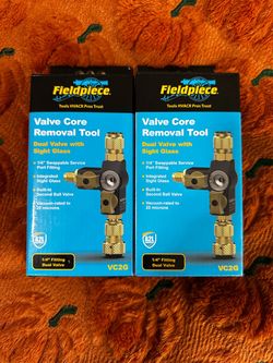 Fieldpiece VC2G Valve Core Removal Tool – 2 Pack Price is Firm $250.00