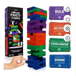 New/unused- Ultimate Party Tower™ - 100 Original Commands, 60 Blocks, & 1000s of Hilarious Rule Co