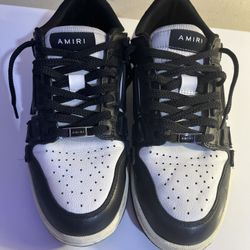 amiri skeleton low top size 9