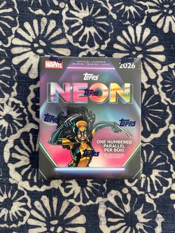 2026 Topps Marvel Neon Mega Box