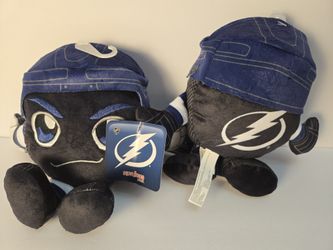 Bleacher Creatures Tampa Bay Lightning Hockey Puck Sitting Plush. One per order.