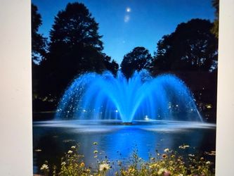 Brand new LED pool light with stainless steel rotor, color changing