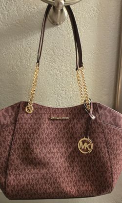 Medium Burgundy Authentic Michael Kors Purse