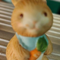Ceramic Bunny Figurine 