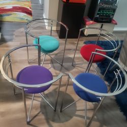 Art Deco INTERCHANGEABLE Unique Chair Set Furniture