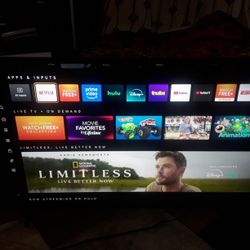 Vizio Smart TV 43" Inch- 1080P ChromeCast Led TV Model: D43f-f2 Remote Control Included 