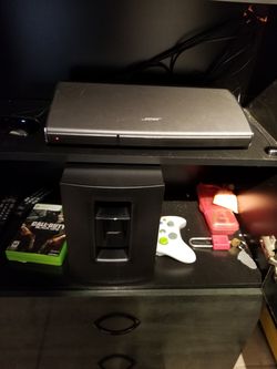 Av35 bose console with subwoofer and sound bar