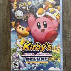 Kirby Return to Dream Land for the Nintendo Switch