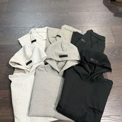 Fear Of God Essentials Sweats And Hoodie