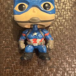Funko POP! Marvel: Civil War - Captain America #125 Loose
