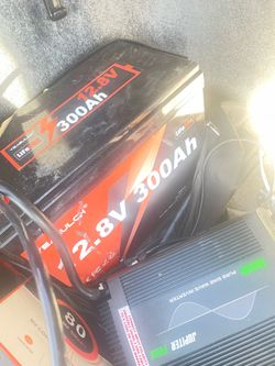 Lithium battery 12.8 300ah