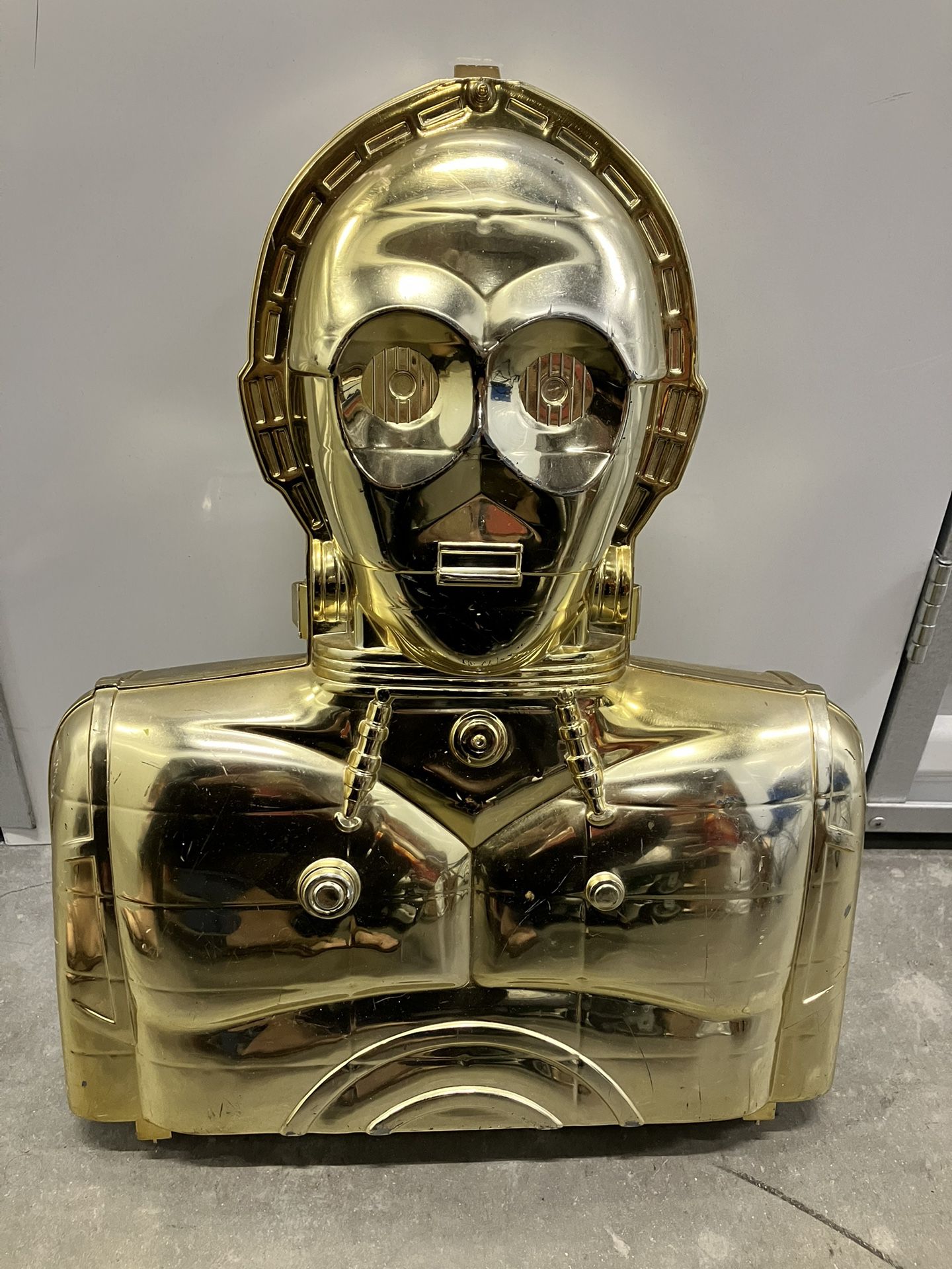 Vintage Kenner Star Wars C-3PO Action Figure Case collector