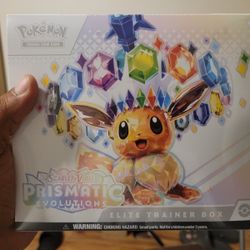 Pokemon Prismatic Evolutions Elite Trainer Box ETB Sealed (2 Available)