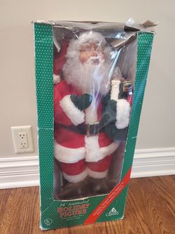 Holiday Creations 24" Santa Claus Electric Animated Christmas Figure Decoration RARE Home Decor Xmas