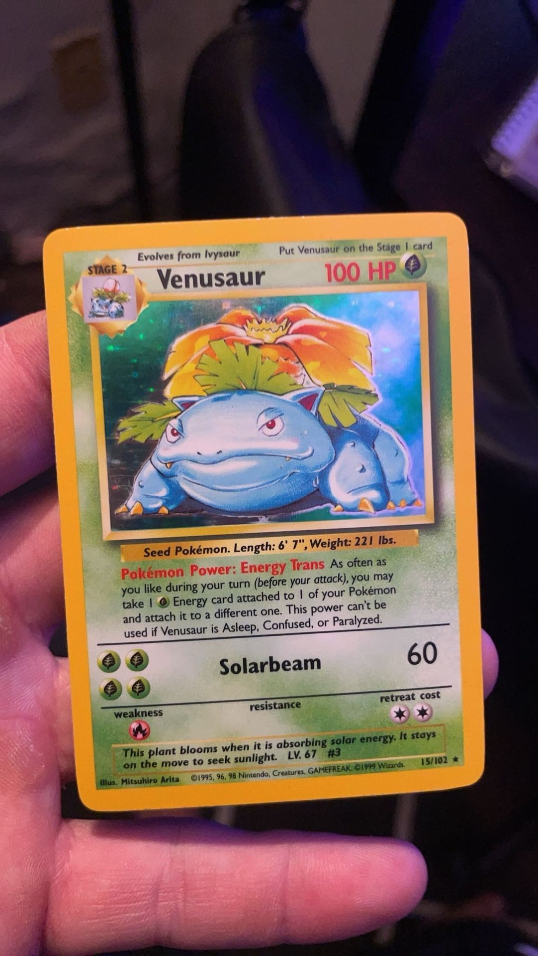Base Set Venusaur