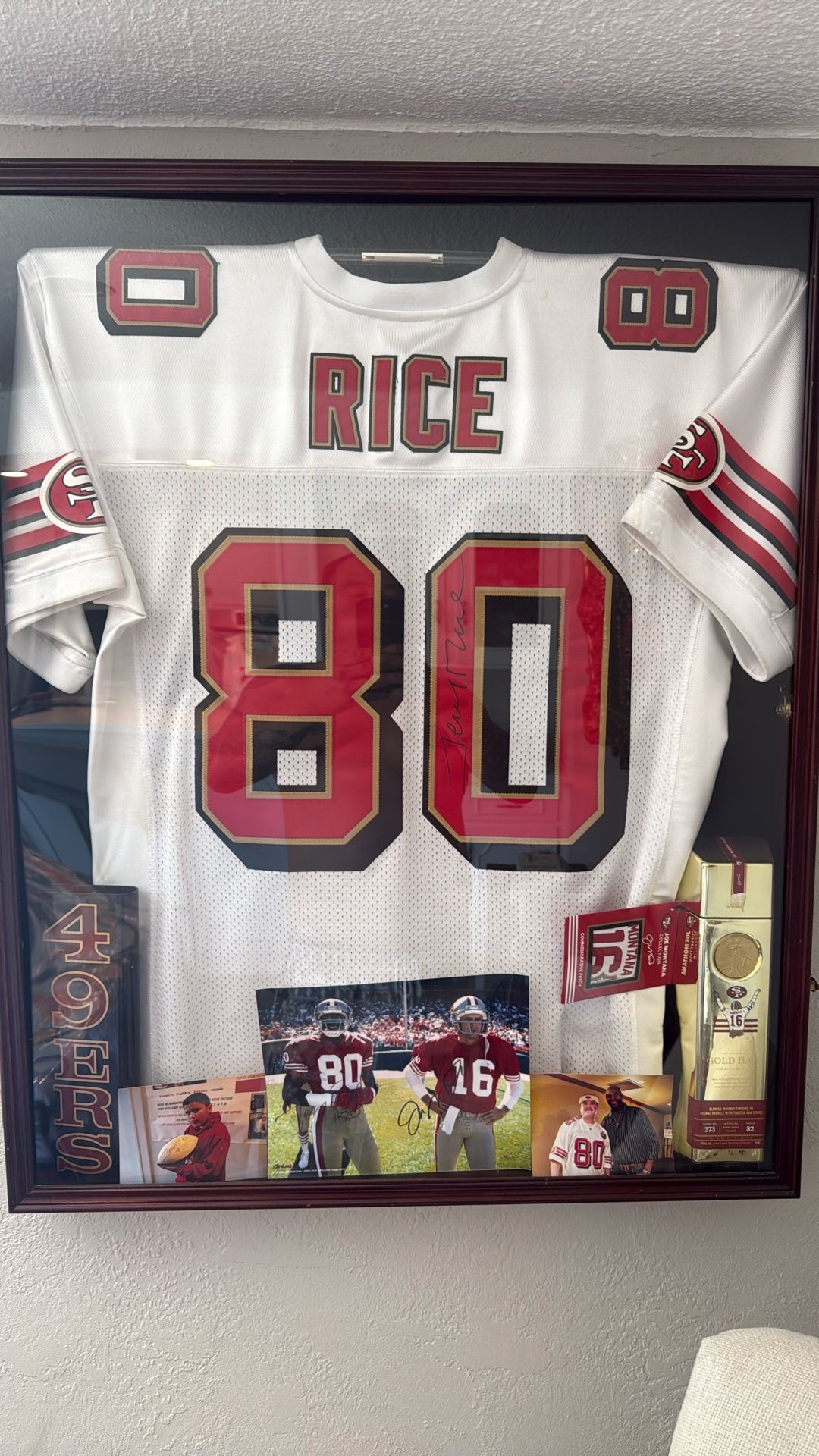 Signed 49ers Jersey 