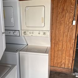 24” Wide Stack Washer / Dryer Used Clean Working 