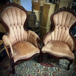 Antique Chairs, Victorian, Steampunk