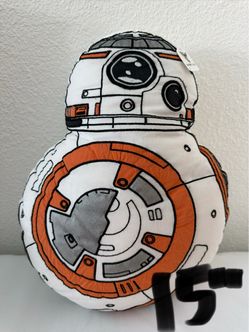 STAR WARS PILLOWS AND BB-8 PLUSHIE