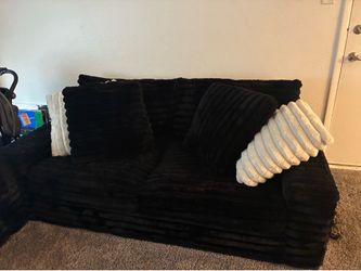 Plush couches