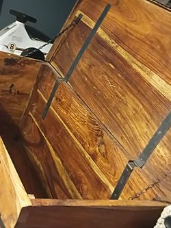 Handmade Indian rosewood storage box