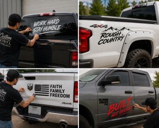 Custom Vinyl lettering