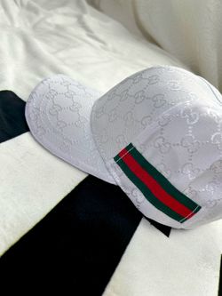 New Fashion Logo Print Denim Baseball Cap Hat Unisex Adjustable White Top