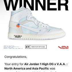 Air Jordan1 High OG x V. A. A Alaska 