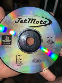Jet Moto PlayStation 1 Game Disc
