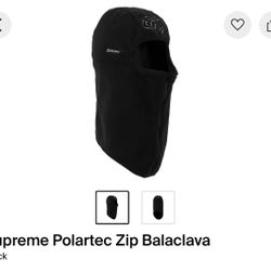 Supreme Polartec Zip Balaclava 
