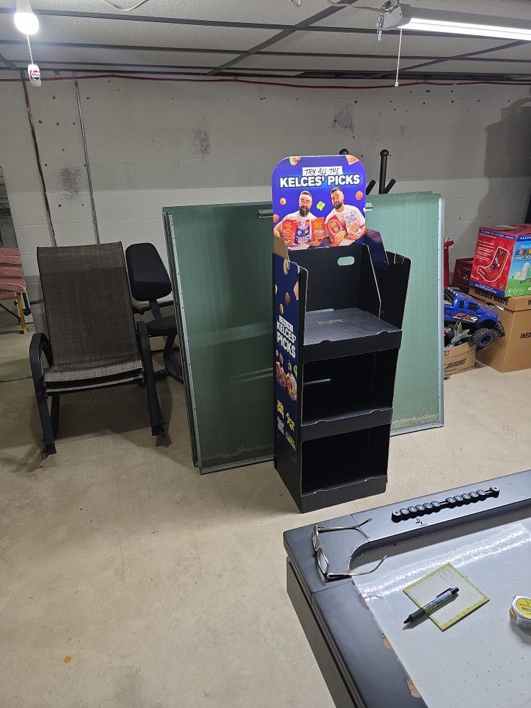Kelces Cardboard Stand