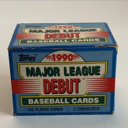 1990 Topps Major League Debut Vintage Baseball Card Set Frank Thomas